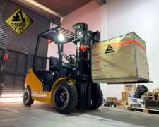 Autoelevador Zolid Z25 2.500kg T/T 4.5mt Diesel Todo Vial