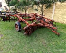 Rastra Doble Acción de 36 Discos. Marca Crucianelli.