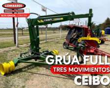 Grúa Full 3 Movimientos Ceibo Cheques sin Interés