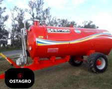 Estiercolera Secman BV-6000 Lts (bomba Vacio-presion)