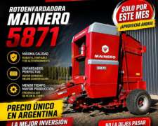 Liquidacion Rotoenfardadora Mainero 5871 Nueva