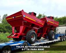 Tolva Autodescargable 6-7 TN para Mani - Bombassei