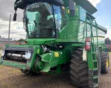 Cosechadora John Deere S660 35 Pies Draper Año 2017.