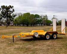 Acoplado Playo Vehicular 3500 Kg Aumec