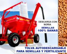 Tolva Autodescargable para Semillas y Fertilizante Bombassei