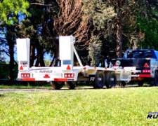 Tráiler Balancin Homologado Ruedas Abajo para 3 TN.