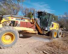 Motoniveladora Komatsu Gd655, Año 2018, Con 9.590 Hs