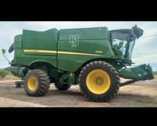 Cosechadora John Deere S660, Draper 35 Pies.