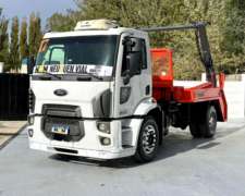 Ford Cargo 1723 2017 + Porta Volquetes de Luca Nqnmaq