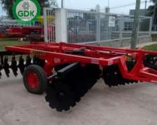 Rastra Desencontrada Dad 120 40 Platos Fijos. Campra