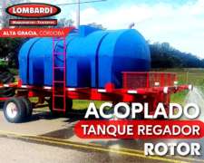 Acoplado Tanque Regador - Rotor - 10000lts