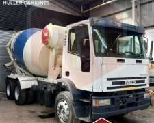 Mixer Iveco Eurocargo 260e25 año 2012