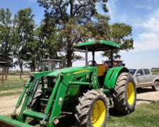 Tractor John Deere 5090, año 2016, con Pala y Pinche Frontal