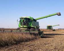 John Deere 9610, con Piloto Sensor