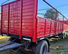 Acoplado 3 Ejes Baranda Volcable Sola y Brusa