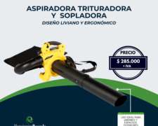 Aspiradora de Hojas Villa Aspiradora y Trituradora de Hojas