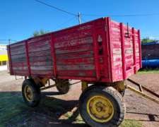 Acoplado de Madera Marca Gentili