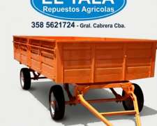 Acoplado Trailer 4x2 Piso Antideslizante