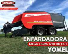 Enfardadora Yomel Mega Tigra 1270 HD CUT