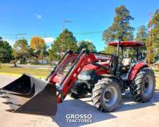 Tractor Case Jx 90, Pala Om600f, 2.500 Horas, 2021