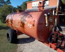 Estiercolera True 4.500 Con Bomba De Vacio Carga Y Descarga.