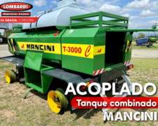 Acoplado Tanque Combinado Mancini 3000lts - Disponible