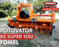 Rotovator Yomel Disponible Modelo BS Super 1550