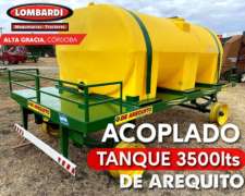 Acoplado Tanque Plástico de 3500lts - Disponible