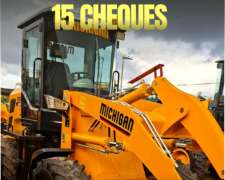 Pala Michigan y Tractor Hanomag