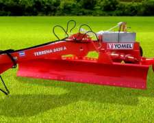 Lamina Niveladora de Arrastre con Ruedas de Hierro Yomel