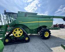 John Deere S770-draper 740fd-orugas-4x4.