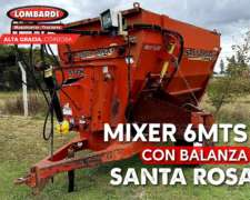 Mixer Santa Rosa 6mts con Balanza