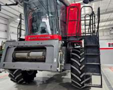 Cosechadora Massey Ferguson 9695 Draper de 35 Pies