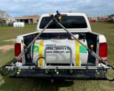 Oferta Mini Pulverizador 120 Litros con Barral de 4.5 Metros