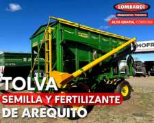 Tolva para Semilla y Fertilizante de Arequito Cheques