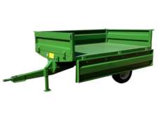 Acoplado Volcador 3tn Con Puertas O Batea Mg Implementos