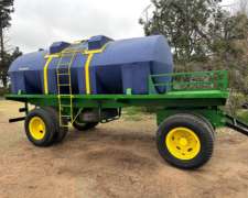 Acoplado Tanque de Agua de 10.000 Lts