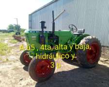 Deutz a 65, con Tres Puntos