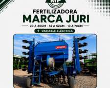 Fertilizadora Marca Juri,variable Electrica