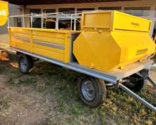 Acoplado Playo Combinado 4mt + 800lt Ambroggio