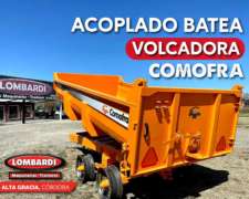 Acoplado Batea Volcadora Comofra 7.5m3 Lista para Trabajar