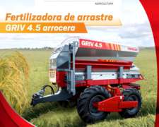 Fertilizadora de Arrastre Verion