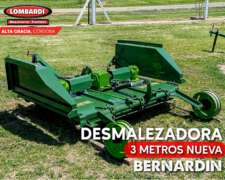 Desmalezadora Bernardin de 3mts Nueva Disponible