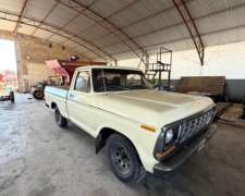 Ford F100 1977 Impecable Motor y Caja Hechas Nuevas.