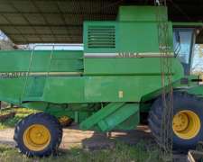 Cosechadora John Deere 1185, Año 1997, 11.100 Horas Motor