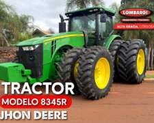 Tractor Jhon Deere 8345r para Importar de Brasil + Impuestos