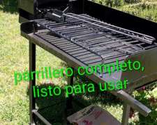 Vendo Asadores Portátiles, Parrillas y Discos