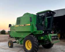 John Deere 1075. Plataforma 218. Horas Motor 7800.