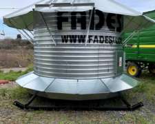 Silo Comedero Transportable Galvanizado