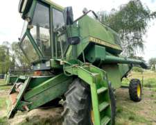 Cosechadora John Deere 975, año 1984, Aire Acondicionado,
